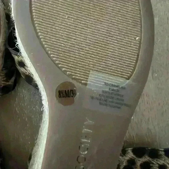 Sole Society Carmelina leopard print Espadrille Wedge Sandal size 8.5 - Picture 6 of 6